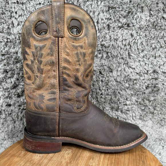 Smoky Mountain Cowboy Boots Men's 7.5 Western Leather - Picture 6 of 10